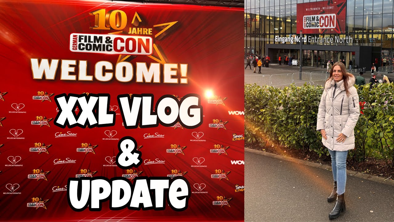 German Comic Con Dortmund ~ 06.12.2025 ~ 10 Jahre German Film & Comic Con #vlog #update #comiccon