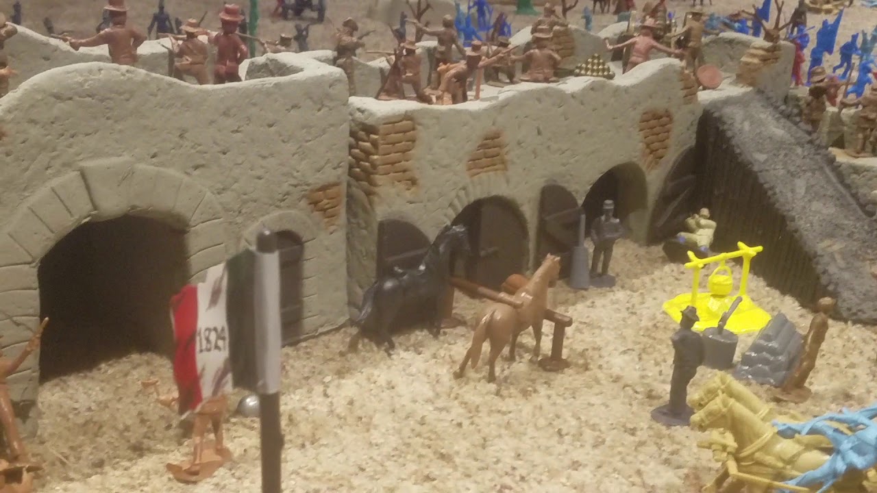 THE ALAMO CLASSIC TOY SOLDIERS SET