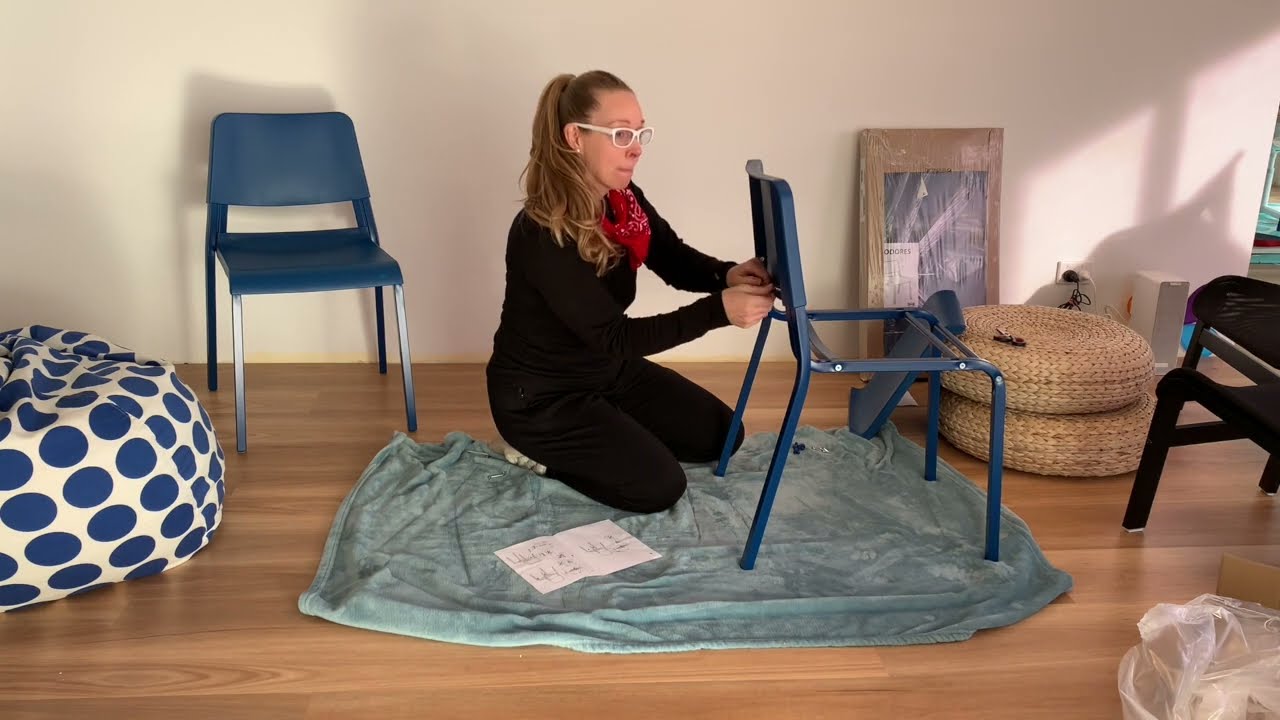 IKEA TEODORES Chair build (no sound)