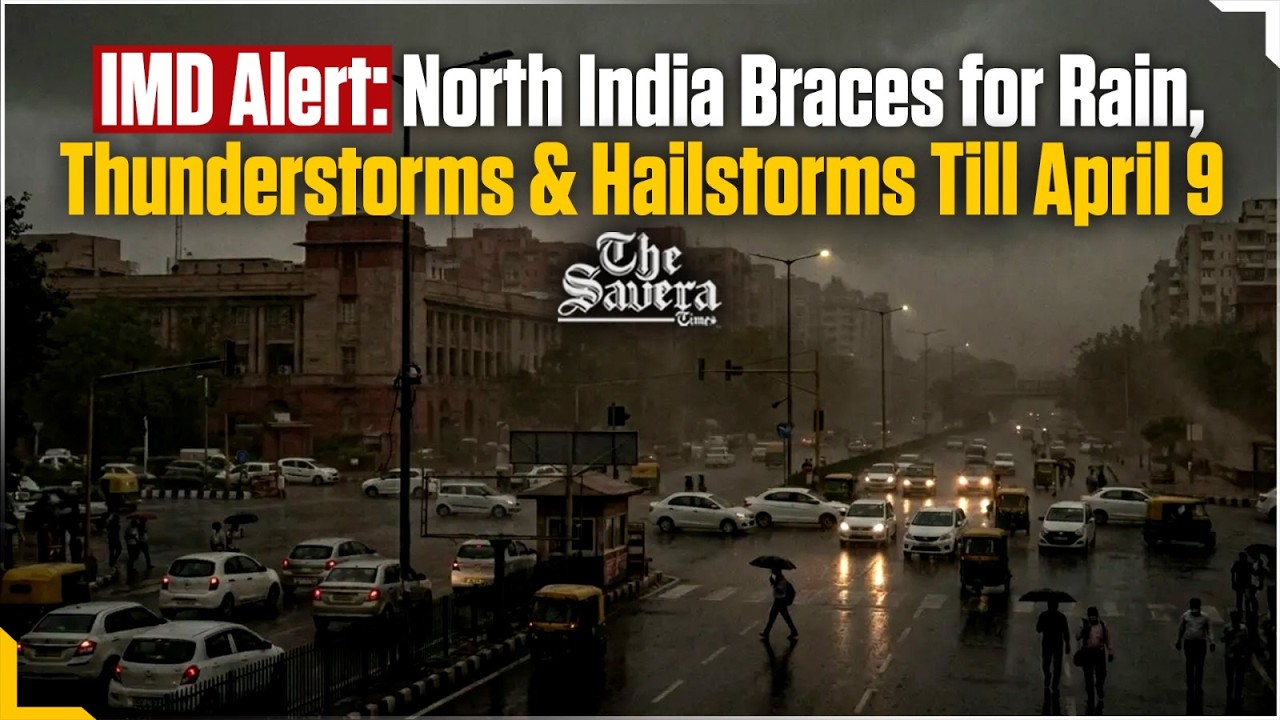 Live | IMD Alert: North India Braces for Rain, Thunderstorms and Hailstorms Till April 9