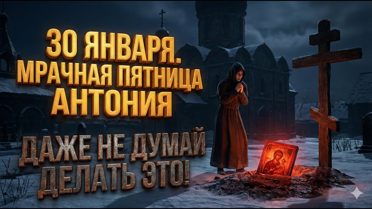 30 января Преподобный Антоний Великий. Что нельзя делать. Главные приметы и запреты