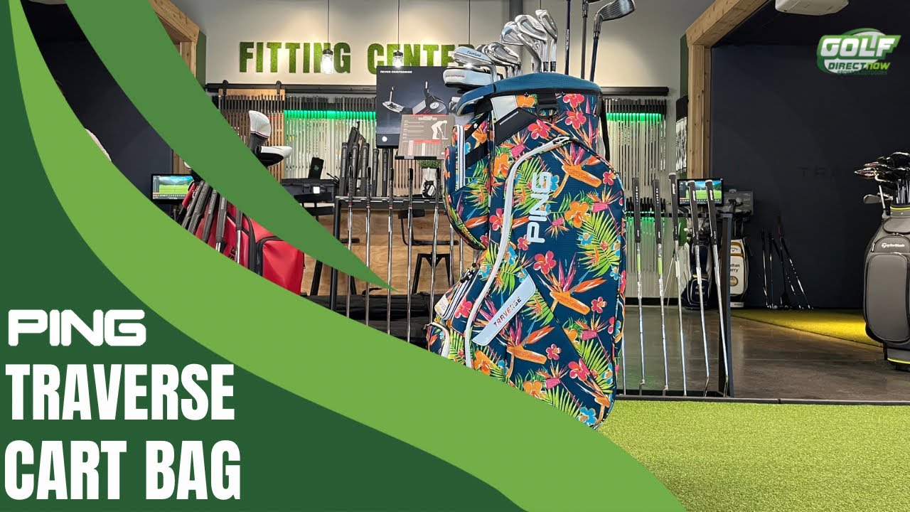 2024 PING Traverse Golf Cart Bag Overview