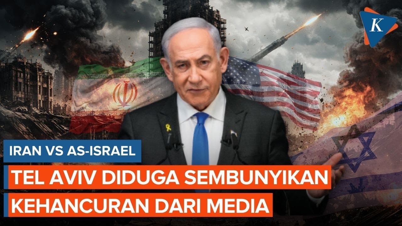 Israel Disebut Babak Belur Kena Rudal Iran, tapi Ditutupi Sensor Media yang Ketat