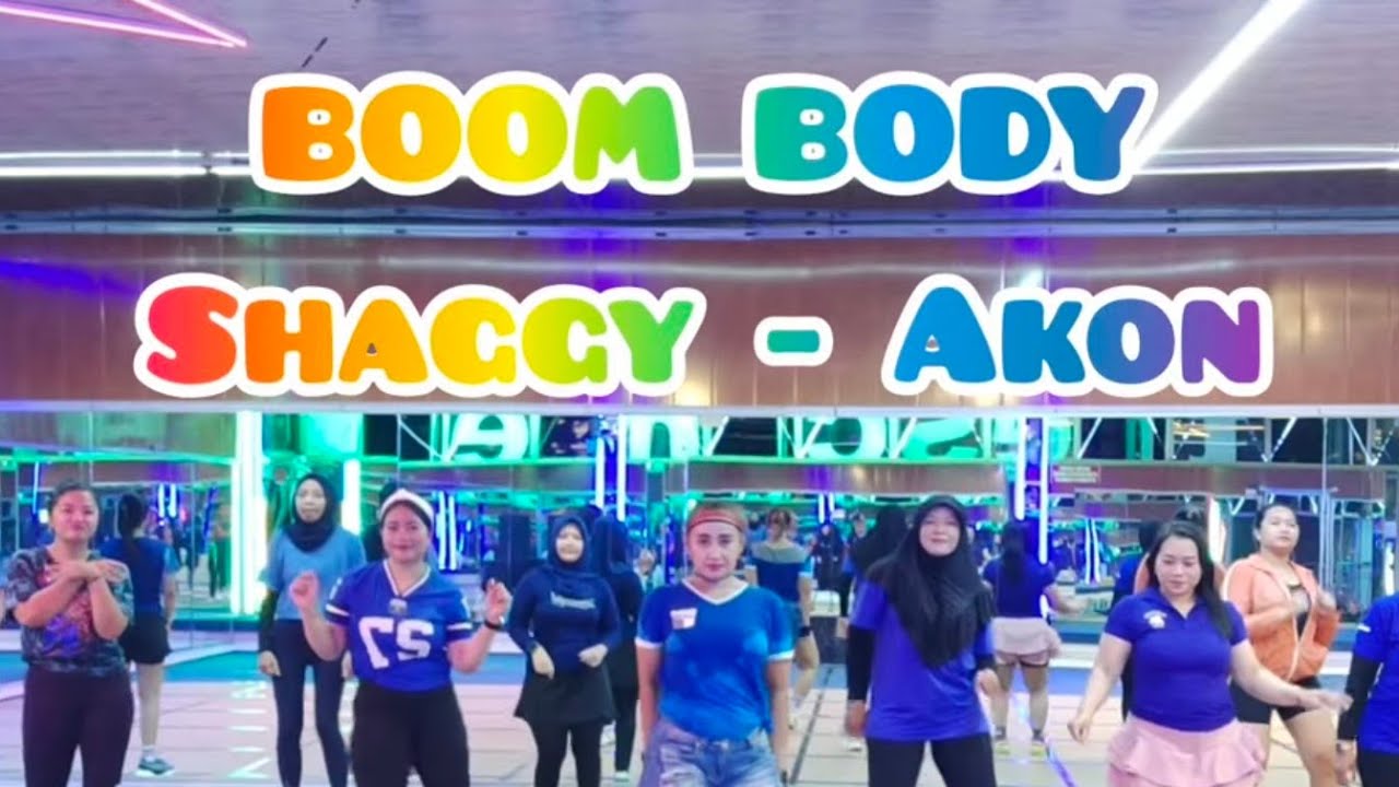 BOOM BODY by Shaggy - Akon - Zumba Dance ZIN Anita