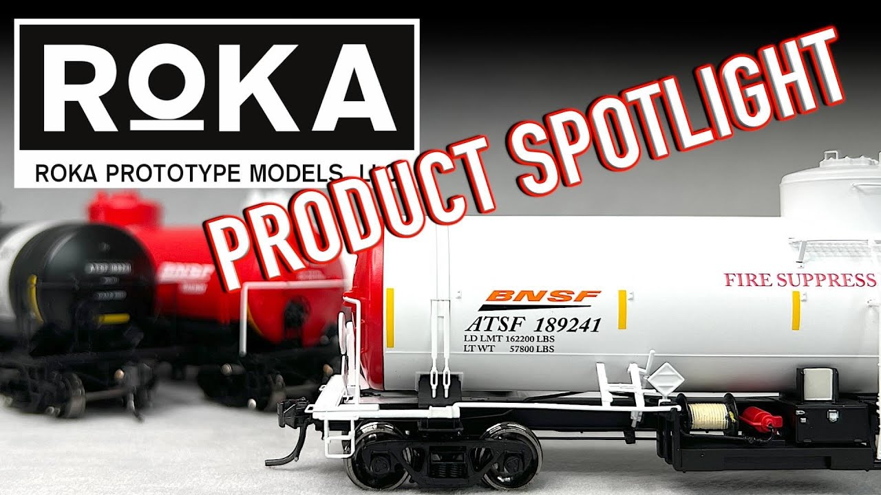 GATC 16,000 Gallon HO Scale Fire Suppression Cars Roka Product Spotlight