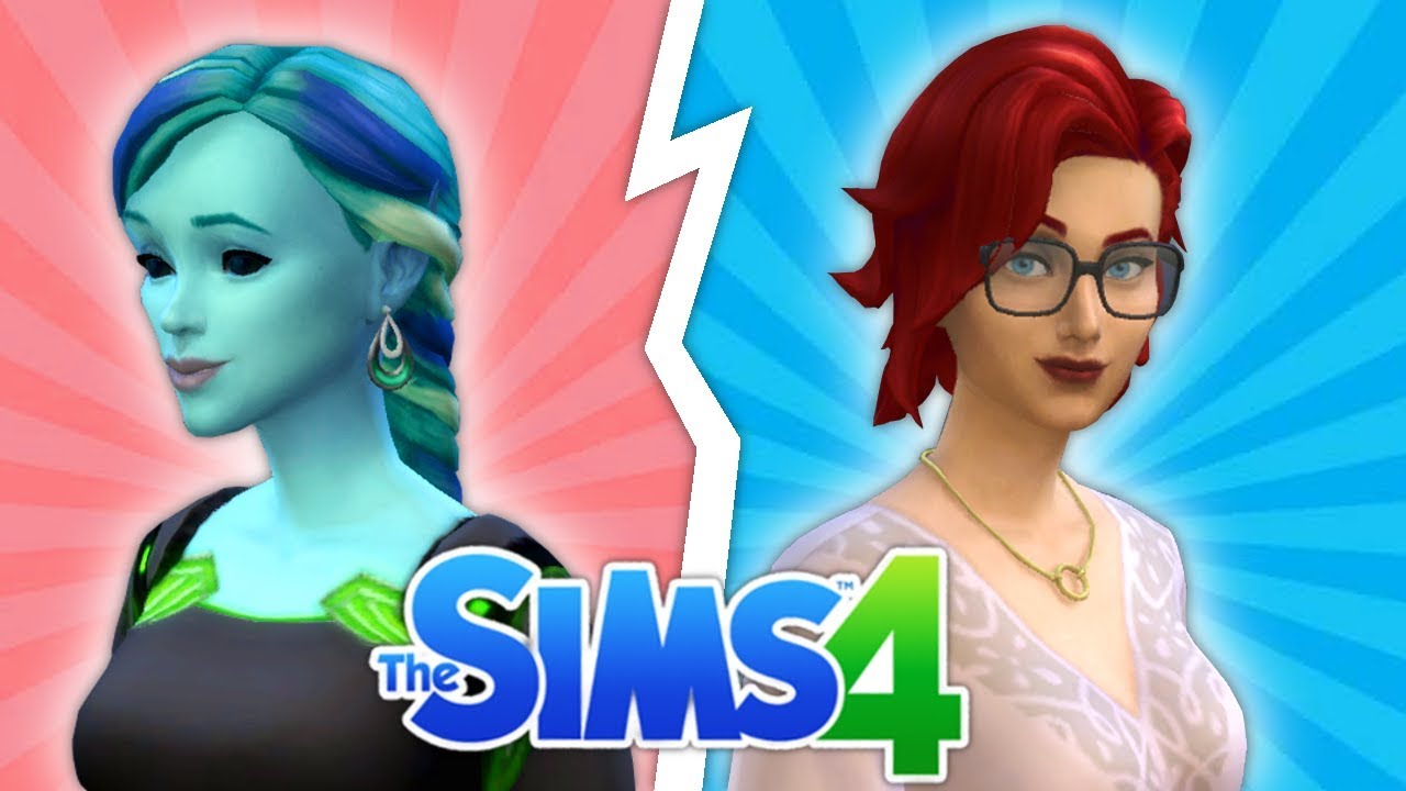 TO TA SAMA OSOBA 😯 - The Sims 4: Dwie Twarze