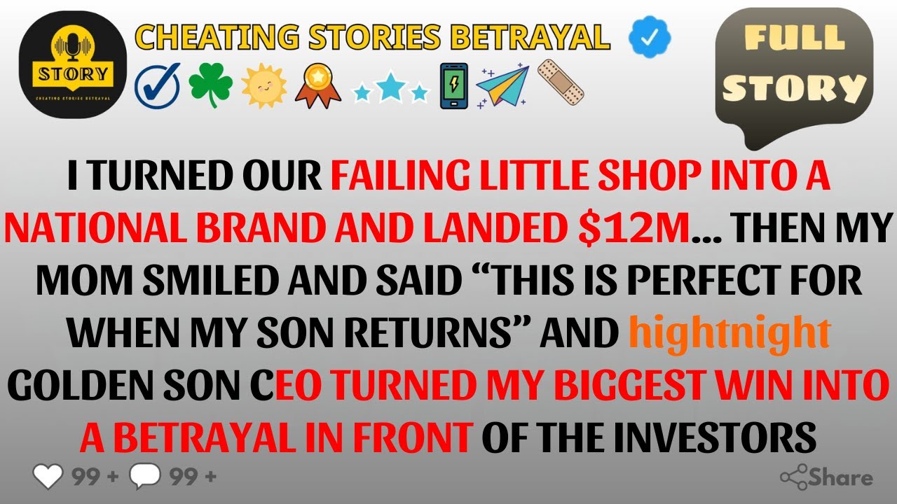 [FULL STORY] I Landed $12M for Our Brand—Parents Made My Brother CEO (Backfired)