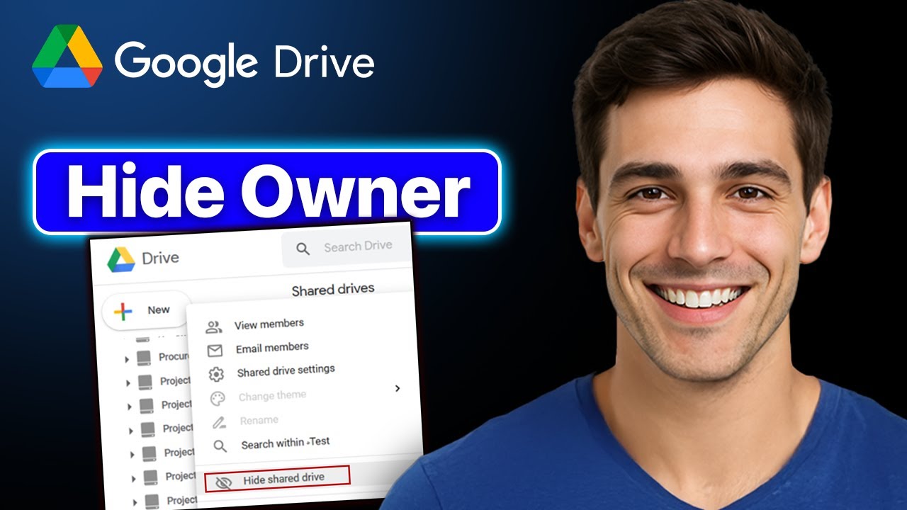 How To Hide File Owner In Google Drive (Easy 2025 Guide)