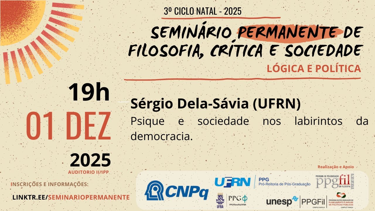 Seminário Permanente de Filosofia, Crítica e Sociedade