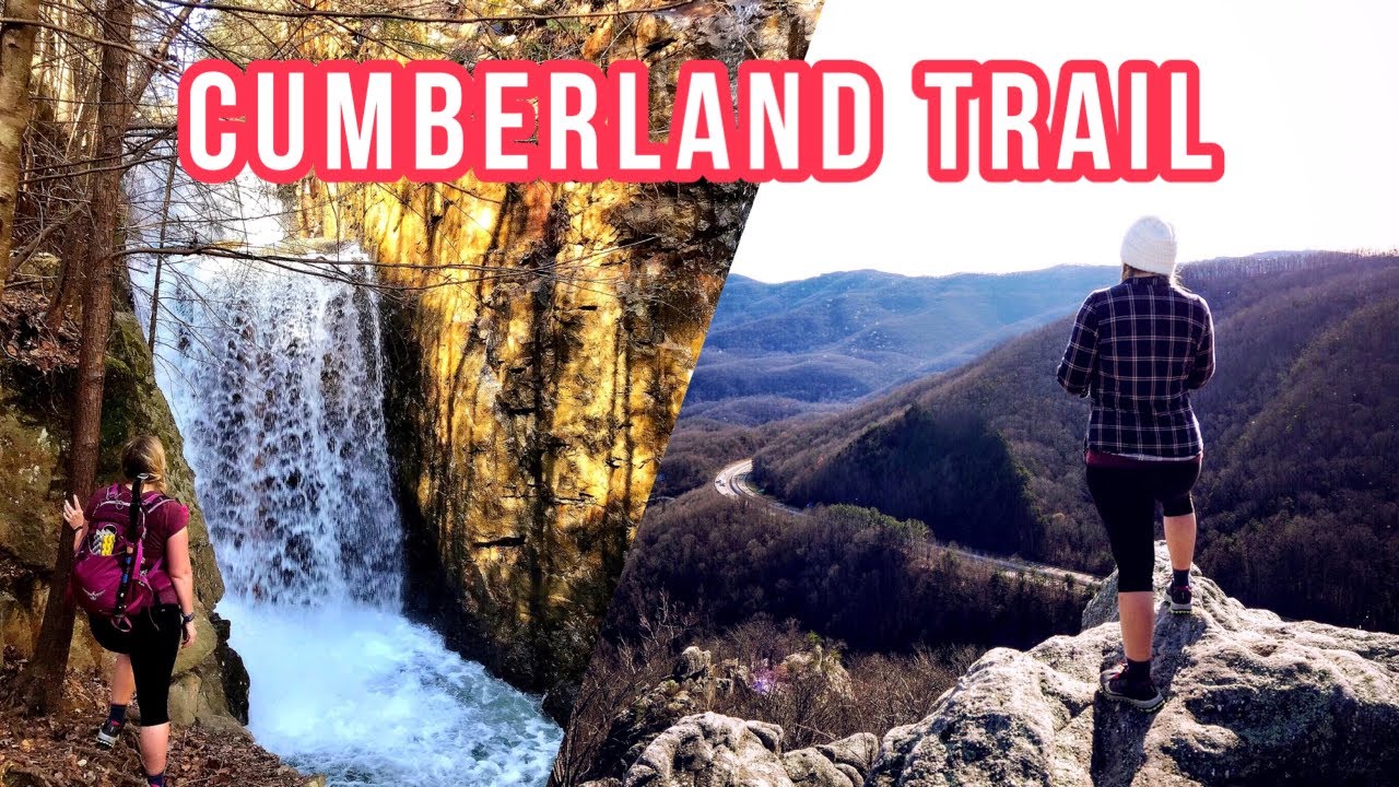 Hiking The Cumberland Trail - Devils Racetrack Overlook & Bruce Creek Falls (Tennessee)