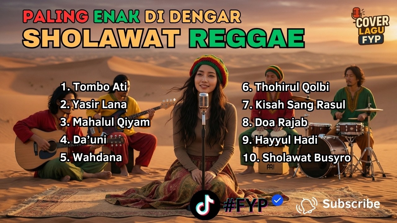 Sholawat Reggae Cover Terbaik | Yasir Lana | Tombo Ati || Full Bass