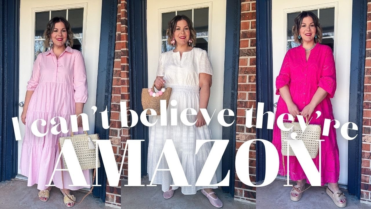 How Are These Amazon?! | Amazon Dresses You'll LOVE for Spring! | Size XL/XXL Amazon Try On Haul