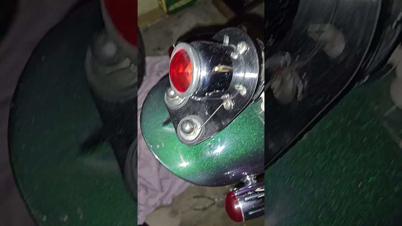 1969 BSA lightning with ZTH hypershift and musou black paint job