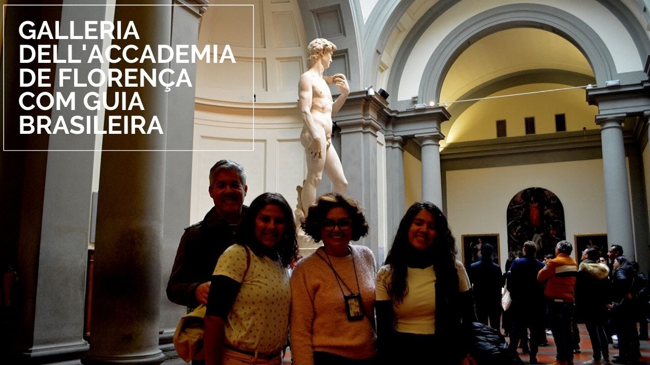 Galleria Dell'Accademia, em #Florença, com guia brasileira - #Itália #Toscana #Europa