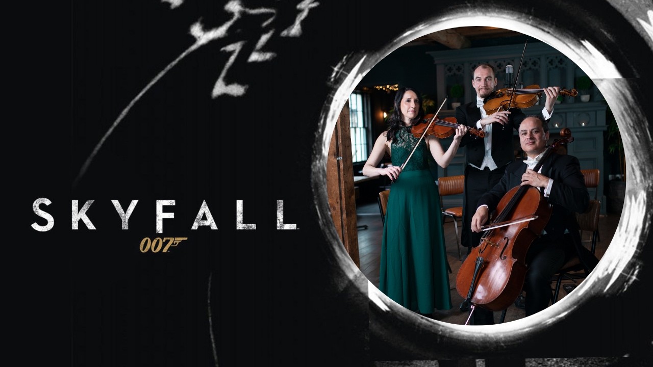 Skyfall – Adele (James Bond Theme) | Cheshire String Quartet (Live Cover)
