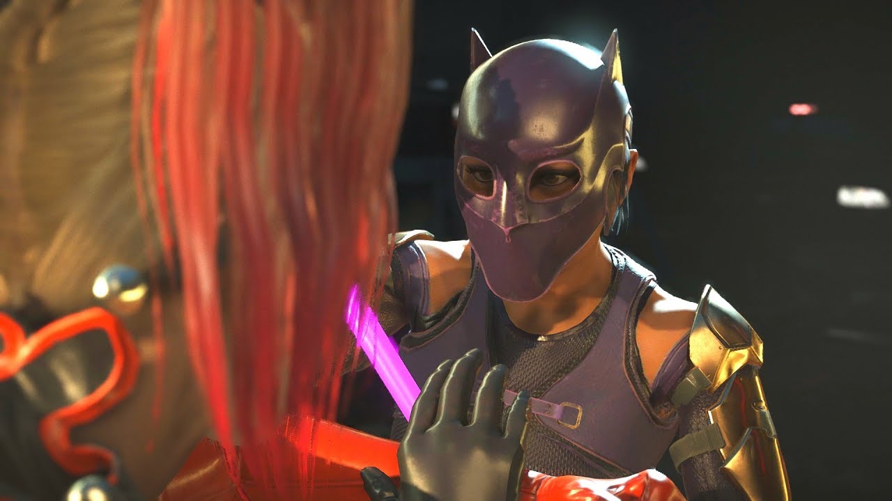 Injustice 2 - Harley Quinn Vs Catwoman - All Intro Dialogue/All Clash Quotes, Super Moves