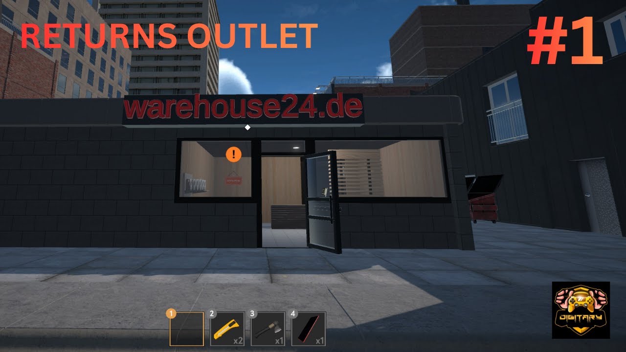 Der Ramschladen eröffnet! Returns Outlet Simulator Let's Play Folge 1