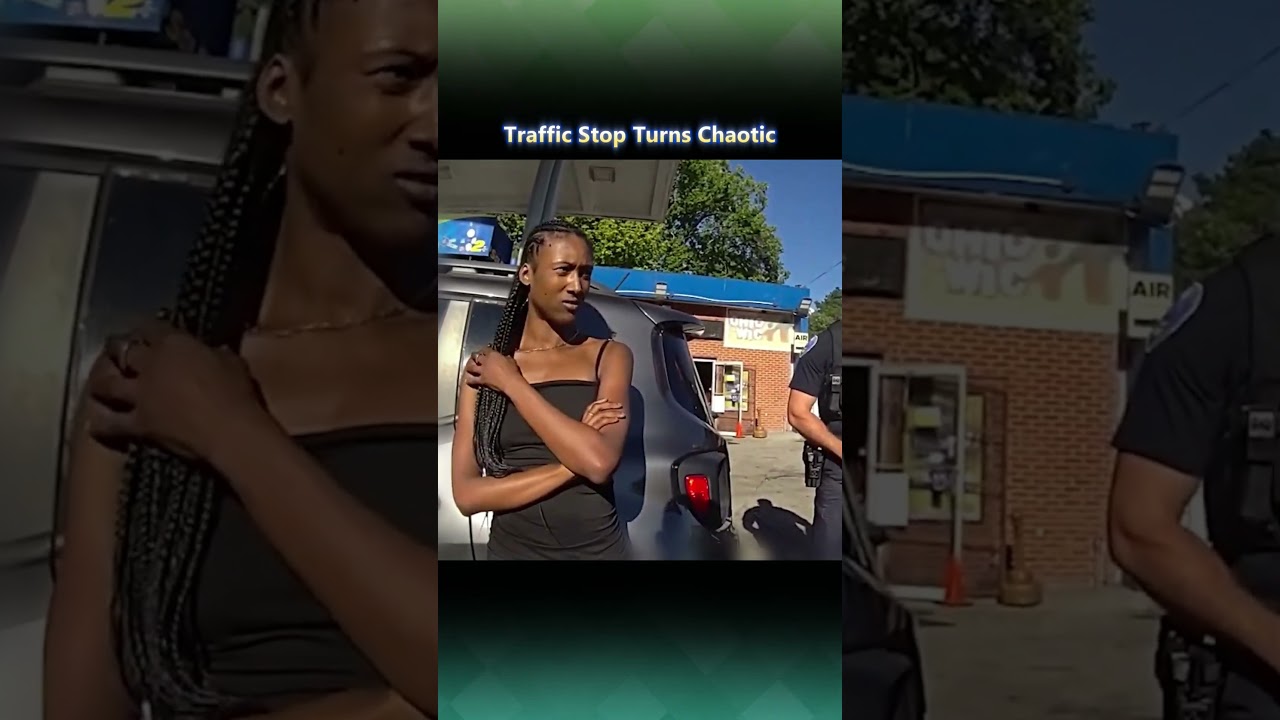 Traffic Stop Turns Chaotic After Woman Makes One Bad Decision (Bodycam)