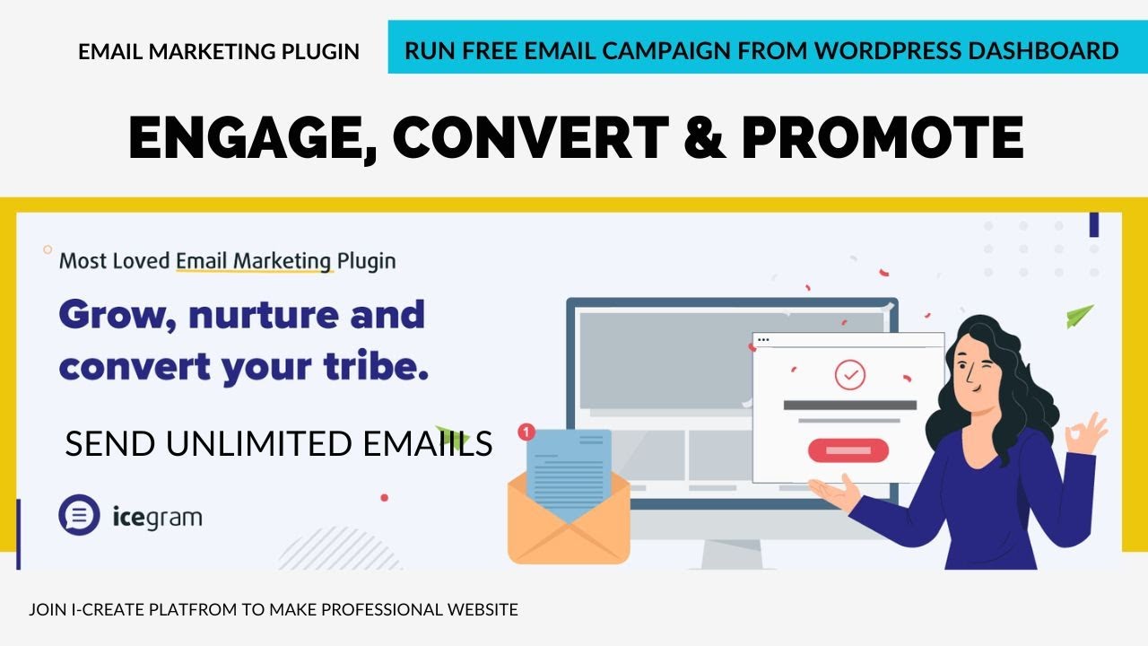 Free Email Campaign from WordPress Dashboard | Send Bulk Email to Registered Users | Email Marketing