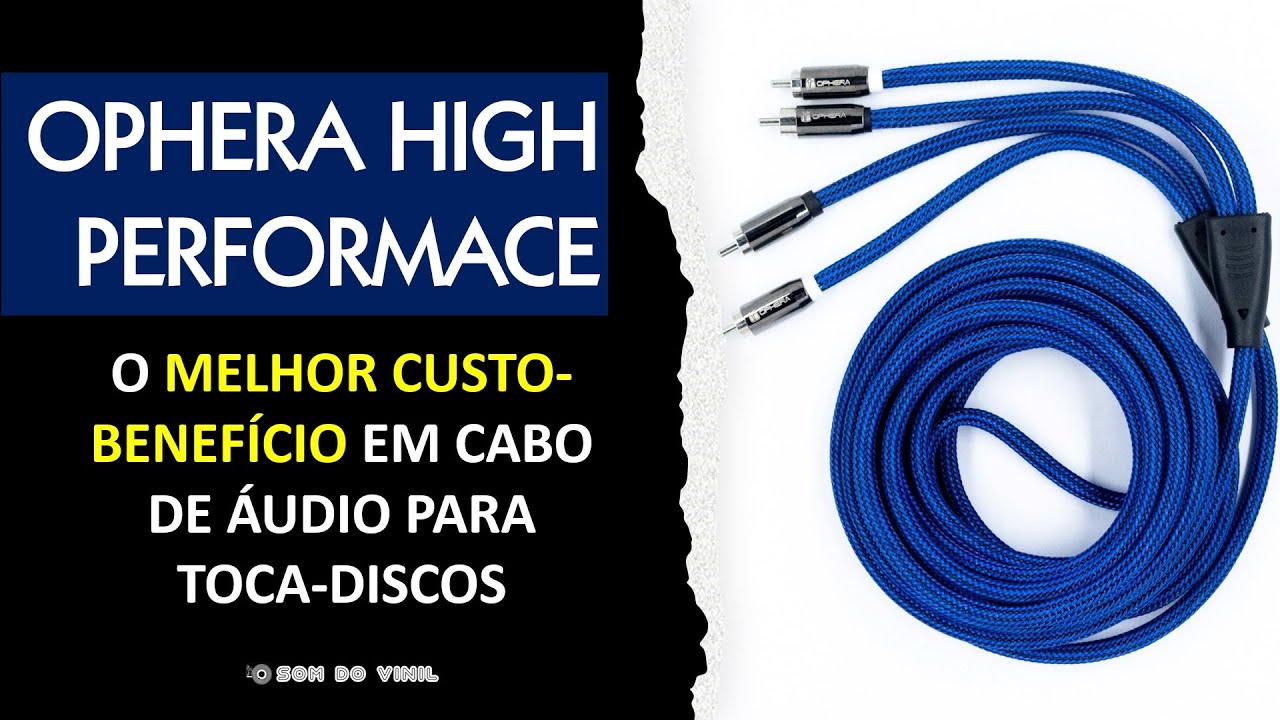 Ophera: O Melhor Custo-Benefício em Cabo de Áudio para Toca-Discos #tocadiscos #cabos
