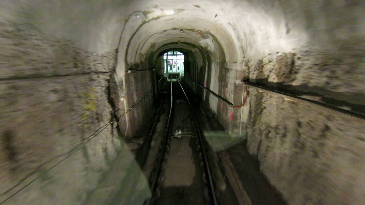 Standseilbahn 9000.01 Mühleggbahn St. Gallen Talfahrt - Funicular