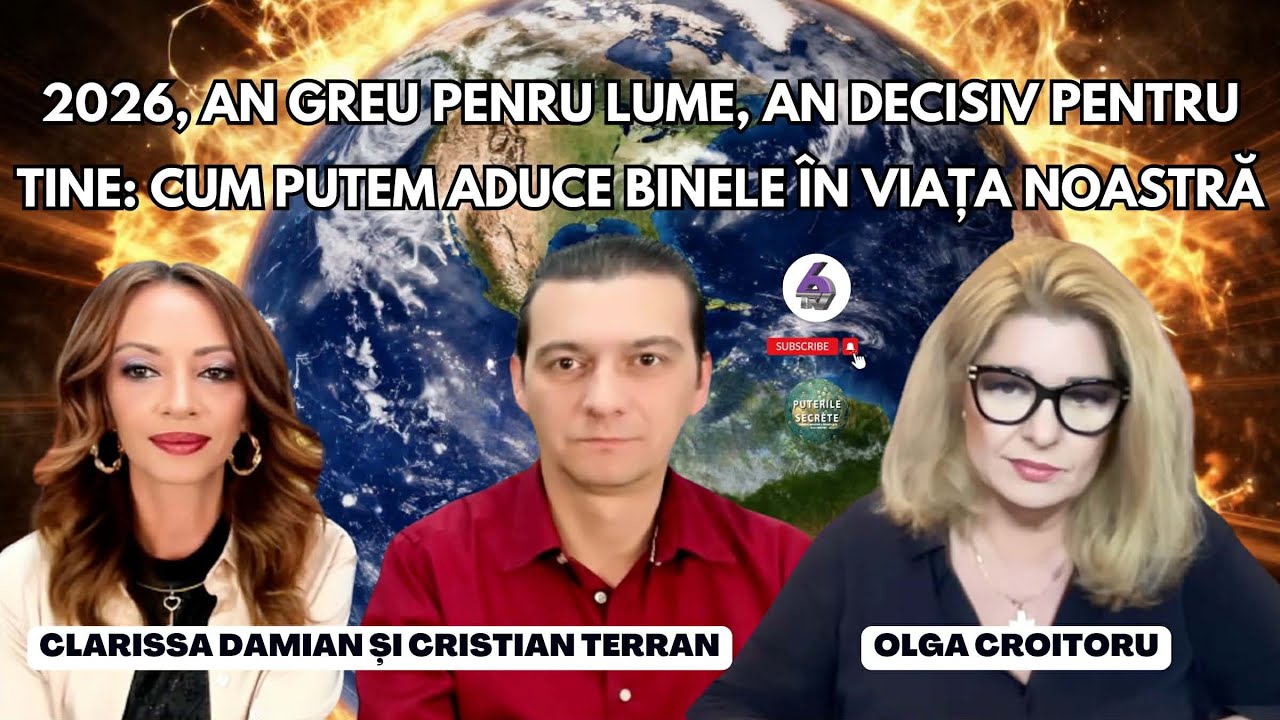2026, AN GREU PENRU LUME, AN DECISIV PENTRU TINE: CUM PUTEM ADUCE BINELE ÎN VIAȚA NOASTRĂ