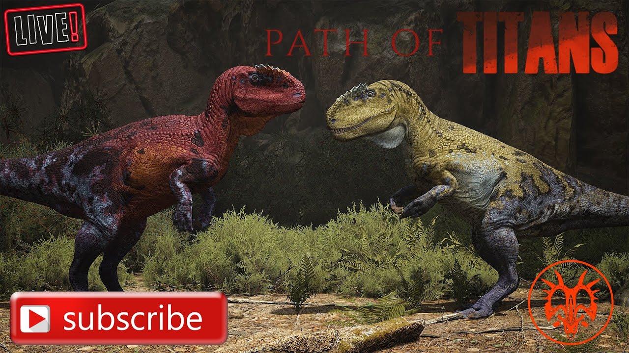 Hostile life for a Dino Path of Titans 