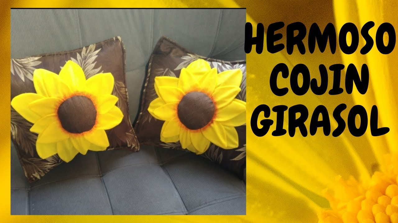 cojin girasol