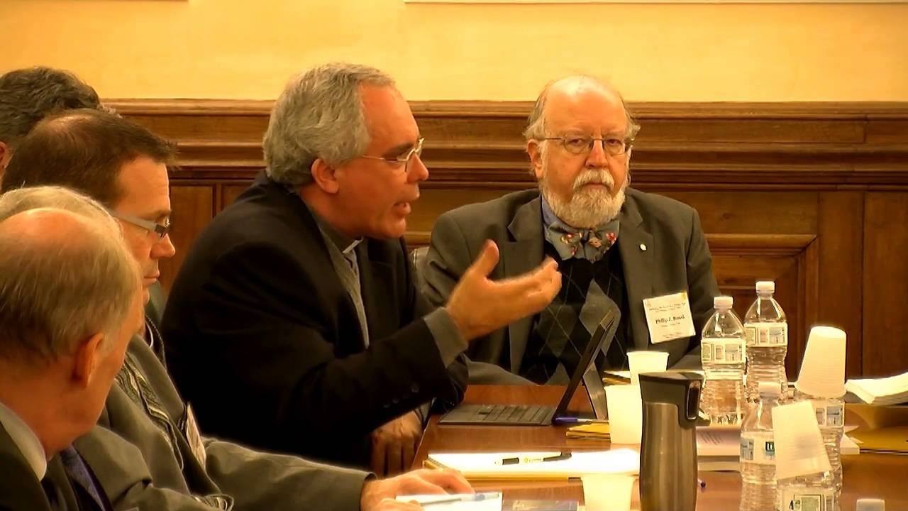 Seminar (Part II) with Charles Taylor et al. at the Pontifical Gregorian University.