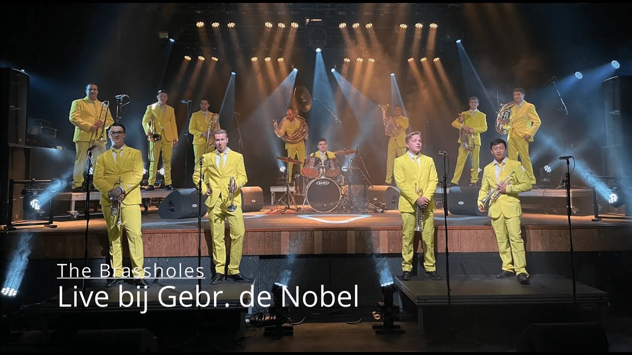Parels van Leiden: The Brassholes live bij Gebr. de Nobel
