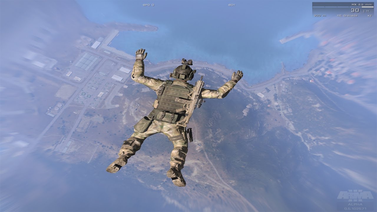►Arma 3 Alpha: Armory | Drag Racing, Sky Diving, and Choppers
