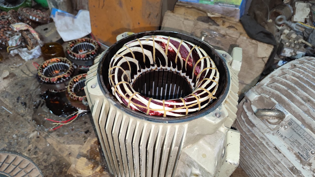 18.5 kw CG electric motor winding n Varnish l alternators winding l electric motor l three phase