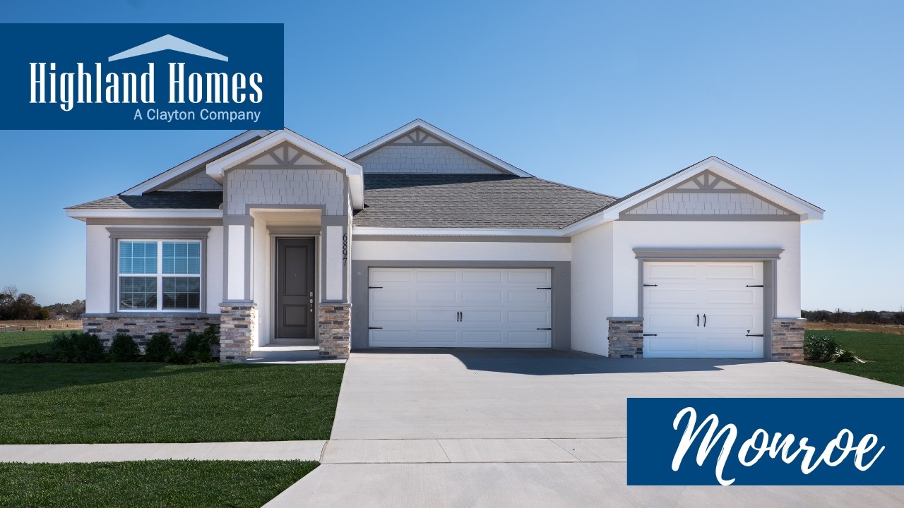 The Monroe Home Plan by Highland Homes - Florida New Homes for Sale