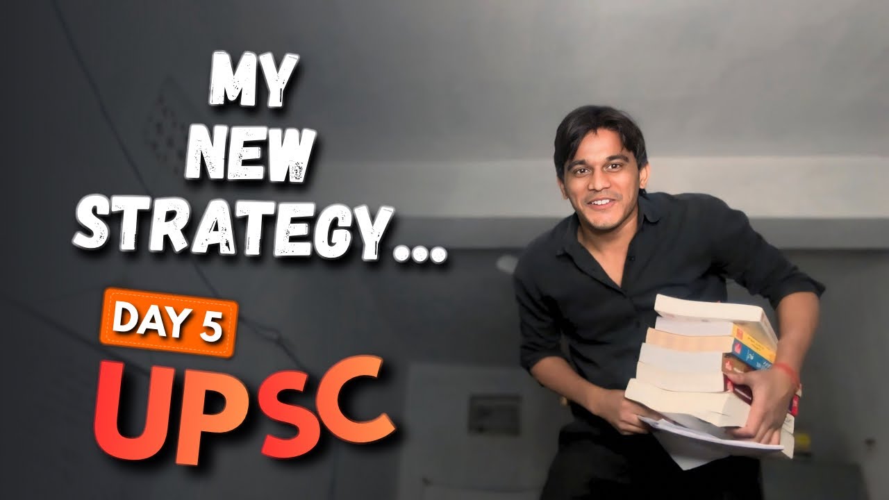 My New Strategy - NCERT 🔥  UPSC - day 5 