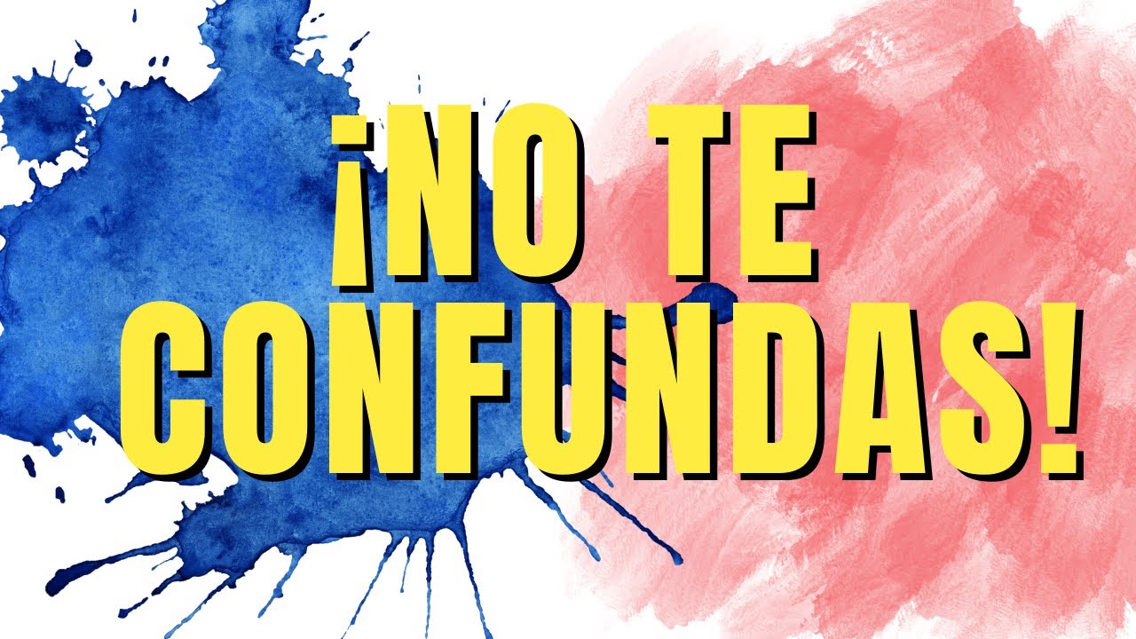 😱Palabras que NO significan lo mismo en FRANCÉS | Los FALSOS AMIGOS en FRANCÉS