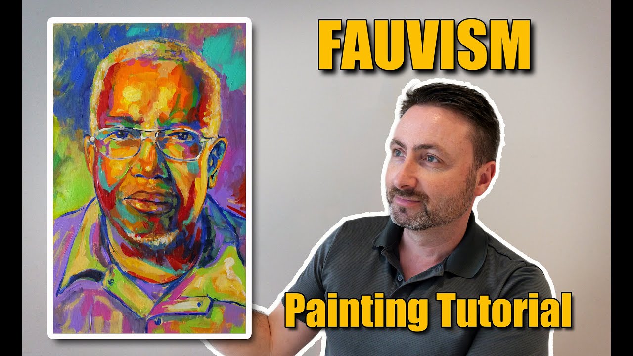 HOW TO:  Fauvism - Full Painting Tutorial  HD 1080p