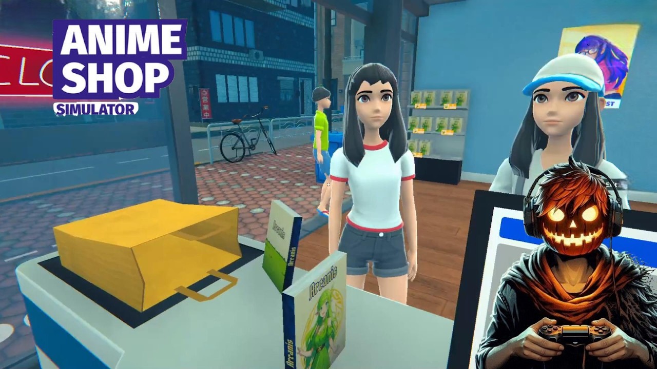 MY LIFE AS A BROKE ANIME SHOP MANAGER | Anime Shop Simulator - [DEMO]