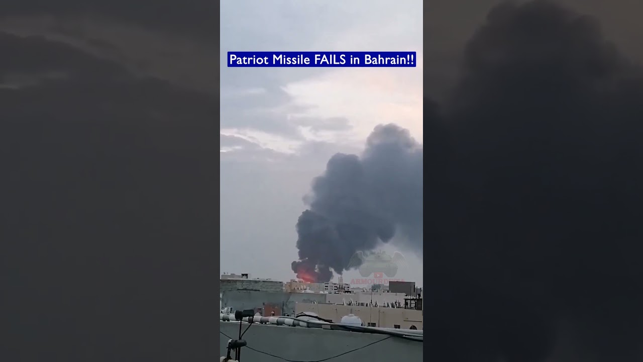 Patriot Missile FAILS & Hits BAPCO Oil Facility in Bahrain!!