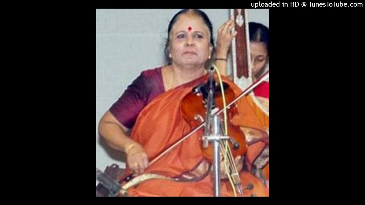Thiruvadi charanam- Kambhoji- Adi- Gopalakrishna Bharati- Lalgudi Srimathi- Violin