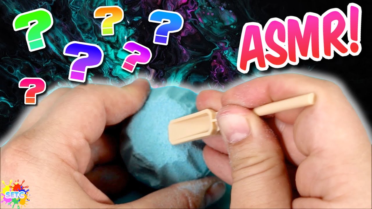 ASMR Dig It Mine It Super Satisfying Diamond Excavation - Scraping Brushing