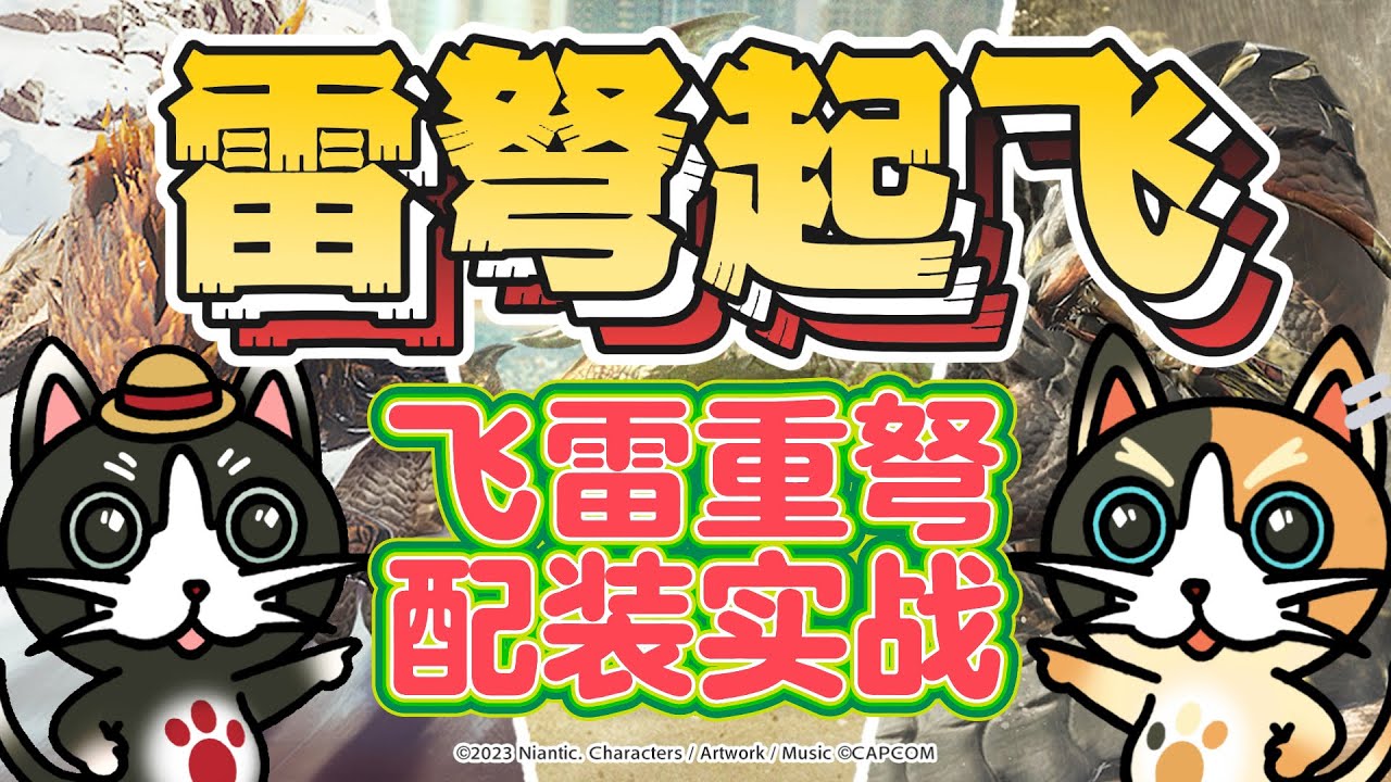 MHN 飞雷龙重弩配装推荐!!9星速刷&10星实战秀!!【MHNow 飛雷竜ヘビィボウガン装備おすすめ!!★9高速周回＆★10実戦ハイライト!!】