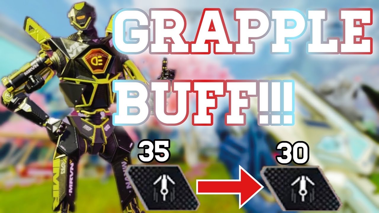 Pathfinder Grapple Buff+Funny Moments!!! | Season 7 Apex Legends