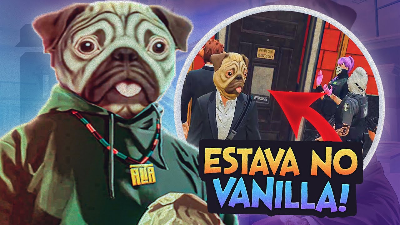 PIUZINHO TAVA PRESO NO VANILLA DENOVO! - GTA V ROLEPLAY CIDADE ALTA RP