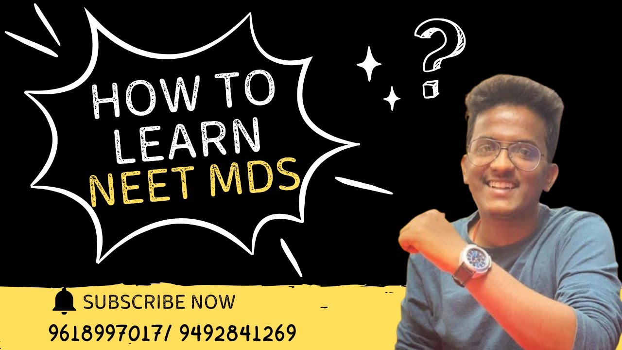 HOW TO STUDY FOR NEET MDS INICET 2026 ||  MDS ACHIEVERS ACADEMY | SMART ACADEMY | BEST ACADEMY |