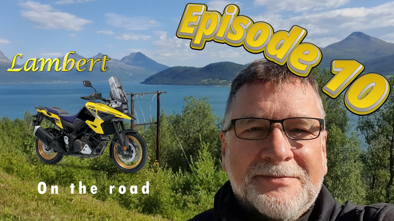 Solo motorcycle trip to the North Cape - Episode 10 - From Finnsnes to Skibotn