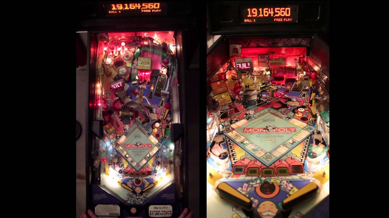 Monopoly Pinball Game Play