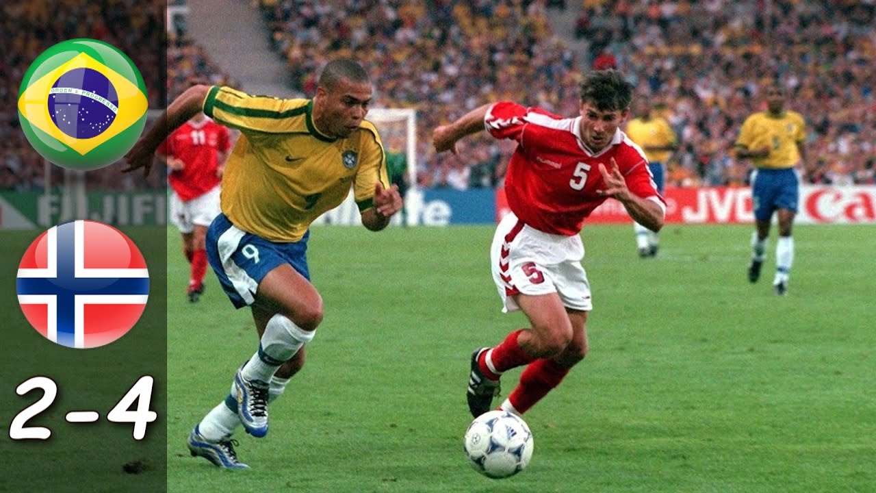 Ronaldo Phenomenon vs Haaland's Father Epic Battle (Brazil vs Norway)