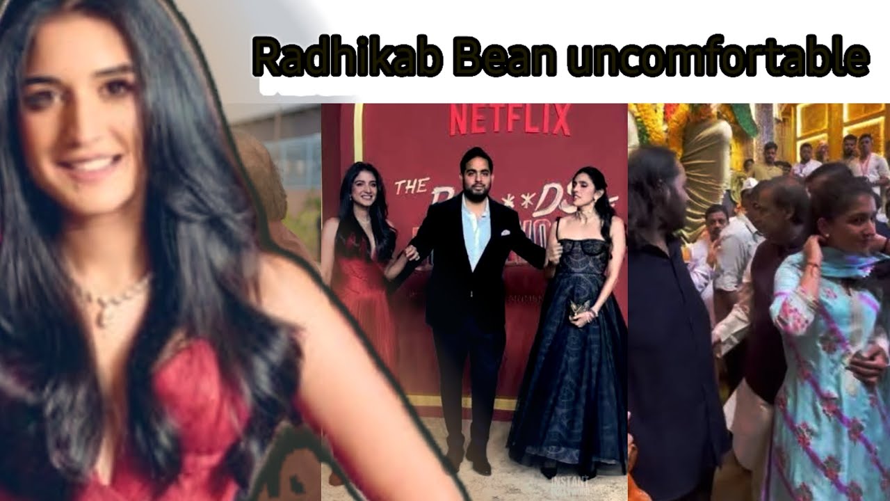 RADHIKA MERCHANT BEAN UNCOMFORTABLE AND WHY IGNORE Shloka 😱 