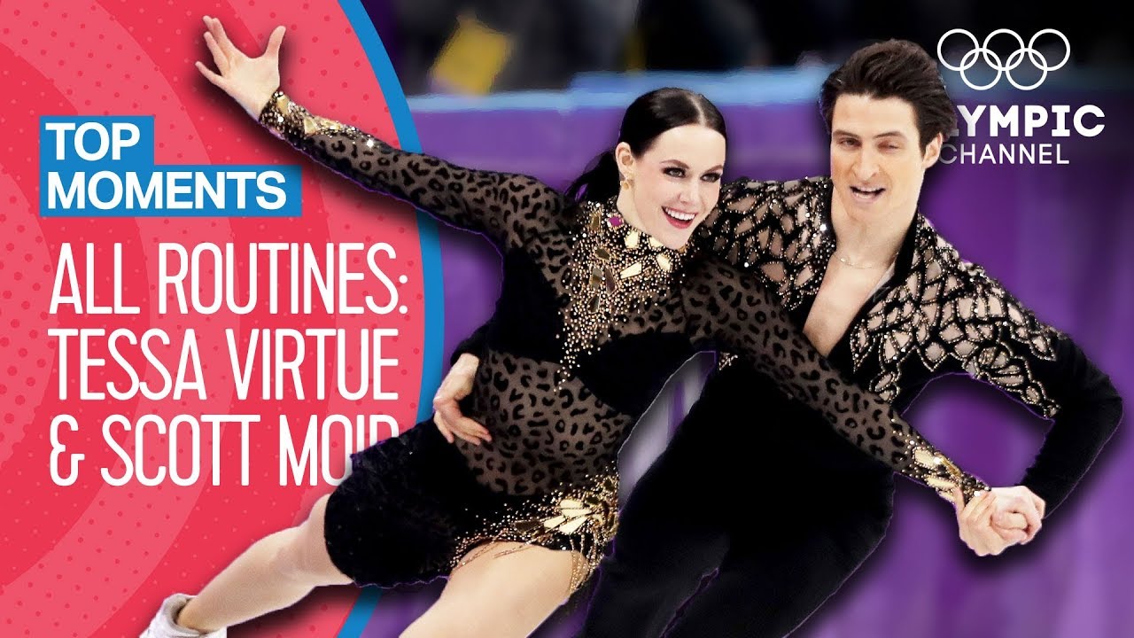 Tessa Virtue & Scott Moir - Every Olympic Performance! | Top Moments