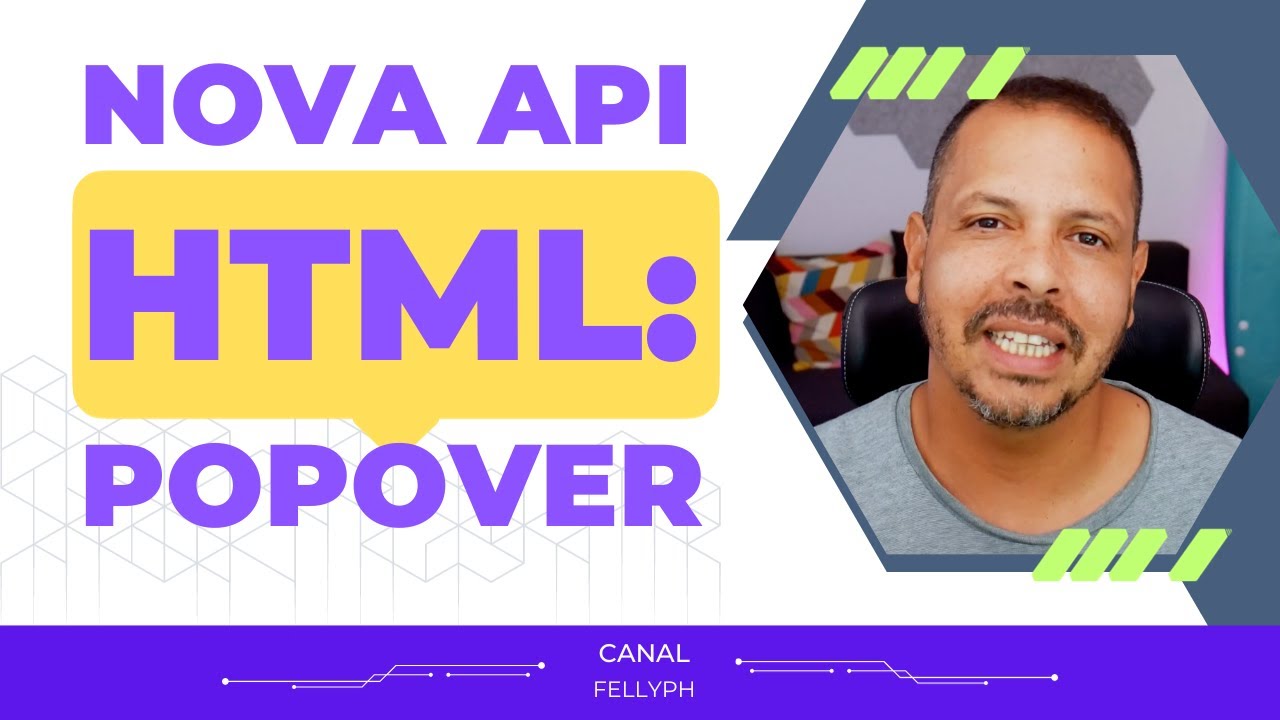 Conheça a nova Popover API